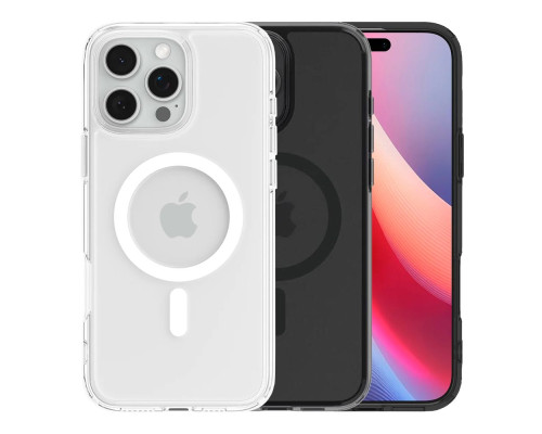 Чохол TPU+PC Spigen Ultra Hybrid with Magsafe для iPhone 16 Pro Колір Black 2020000464044 ma35986_3605939