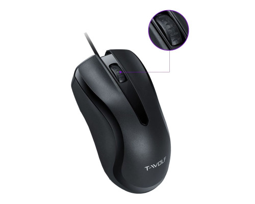 USB Миша TWolf V12 Колір Чорний 6971252218809 ma37373_3611395