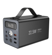 Універсальна Мобільна Батарея Power Bank Hoco J138 Distant 22.5W+PD20W+DC12V 60000 mAh Колір Чорний 6942007638524