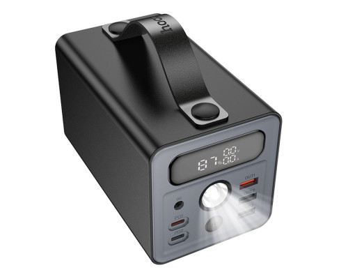Універсальна Мобільна Батарея Power Bank Hoco J138 Distant 22.5W+PD20W+DC12V 60000 mAh Колір Чорний 6942007638524