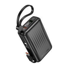 Універсальна Мобільна Батарея Power Bank Borofone BJ70 Source dual PD20W with cable 10000 mAh Колір Чорний 6941991116674 ma36739_3608963
