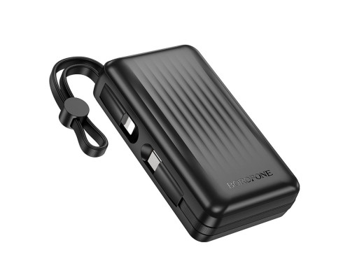 Універсальна Мобільна Батарея Power Bank Borofone BJ70 Source dual PD20W with cable 10000 mAh Колір Чорний 6941991116674 ma36739_3608963