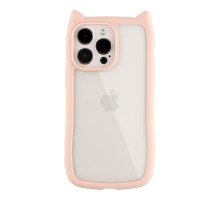 Чохол TPU+PC Cat Ears Case для iPhone 14 Pro Pink ma36934_3609556 2020000470670
