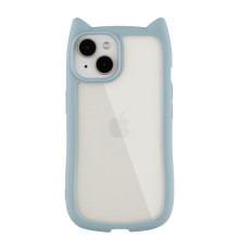 Чохол TPU+PC Cat Ears Case для iPhone 13/14 Колір Blue 2020000470595 ma36930_3609543