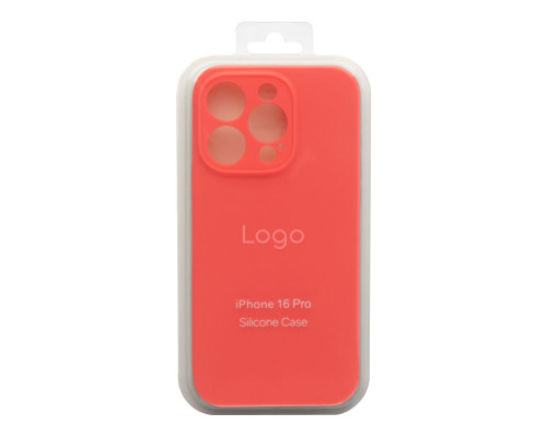 Чохол Silicone Case Full Size with Frame для iPhone 17 Pro Колір 38.Shiny Pink 2020000493242 ma38004_3667204