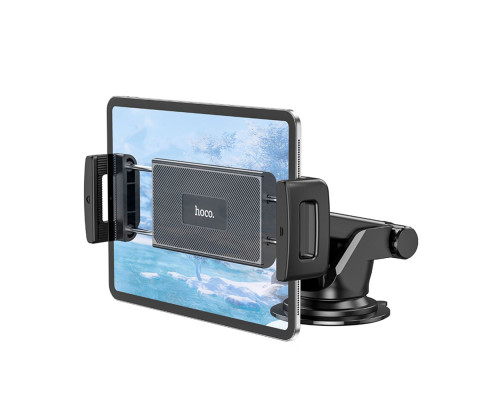 Автотримач Hoco CA120 For Tablets 4.7-10.5 Inches (108-245 mm) М'ята упаковка Колір Чорний 2020000481904