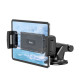 Автотримач Hoco CA120 For Tablets 4.7-10.5 Inches (108-245 mm) М'ята упаковка Колір Чорний 2020000481904