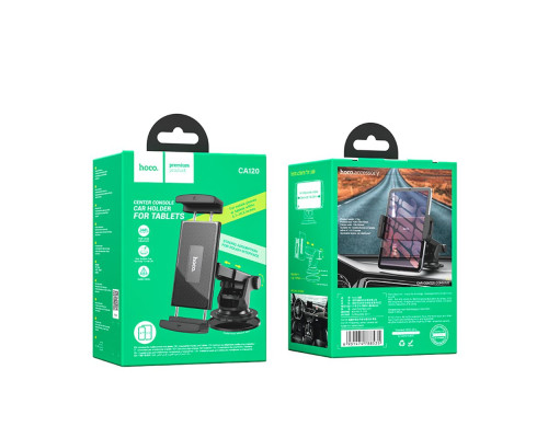 Автотримач Hoco CA120 For Tablets 4.7-10.5 Inches (108-245 mm) М'ята упаковка Колір Чорний 2020000481904