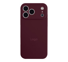 Чохол Silicone Case Full Size with Frame для iPhone 17 Pro Max 73.Plum ma38005_3667276 2020000493280