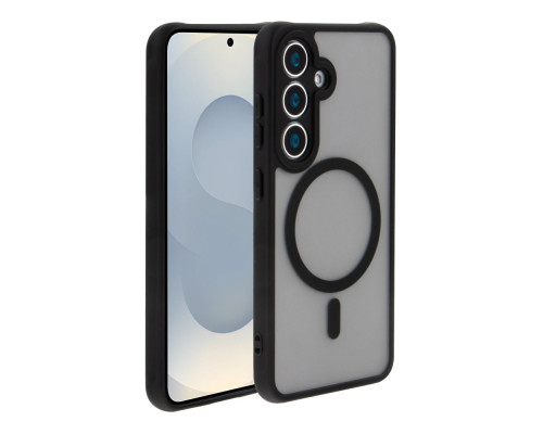 Чохол TPU+PC Anti Drop Full Camera with MagSafe для Samsung Galaxy S25 FE 5G (S731) Колір Black 2020000495277 ma38448_3748643