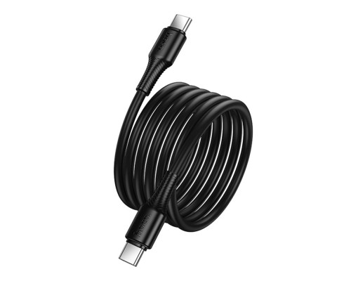 Кабель USB Hoco X120 Type-C to Type-C 60W Колір Білий 6942007658935 ma38235_3667929