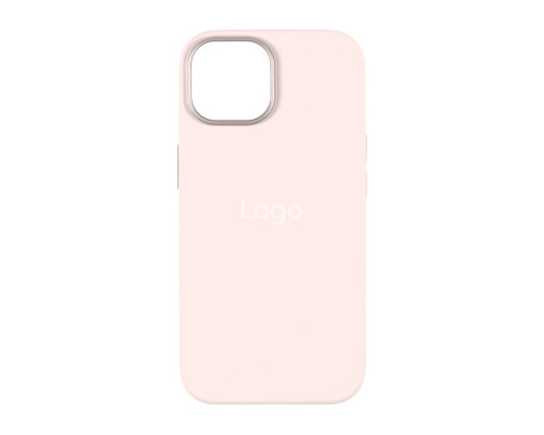 Чохол Silicone Case with MagSafe для iPhone 15 Pro Max Колір 06.Light Pink 2020000370499