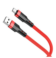 Кабель USB Borofone BU35 Type-C 1,2m Колір Червоний 6974443385335