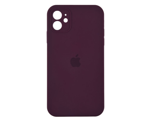 Чохол Silicone Case Square Full Camera для iPhone 11 Колір 08.Dark Blue 2020000347569