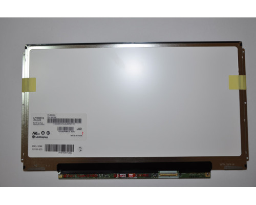Матриця 13.3 LP133WH2-TLL3 (1366*768, 40pin, LED, SLIM (горизонтальні планки), глянцева, роз'єм праворуч знизу) для ноутбука (renew) NBB-27117