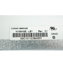 Матриця 15.6 N156HGE-LB1 (1920*1080, 40pin, LED, SLIM(вертикальні вушки), матова, роз'єм праворуч знизу) для ноутбука (renew) NBB-38918