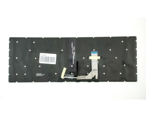 Клавіатура для ноутбука MSI (GS65) rus, dark gray, без фрейма, підсвічування клавіш(оригінал) NBB-82149