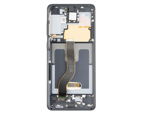 Дисплей Samsung G985 Galaxy S20 Plus з сенсором та рамкою black (Original) PLS-00-00029006