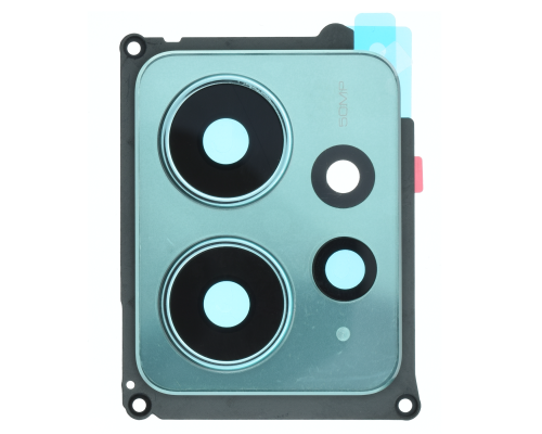 Скло камери Xiaomi Redmi Note 12 4G з рамкою green (Original) PLS-00-00119445