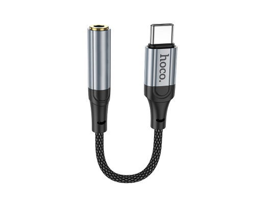 Перехідник Hoco LS36 Type-C to 3.5мм black PLS-00-00139367