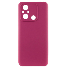 Чохол Silicone Cover Full Camera Xiaomi Redmi 12C marsala PLS-00-00106226