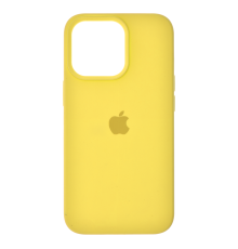 Чохол Silicone Case Full Protective iPhone 14 Plus yellow PLS-00-00123395