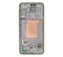 Дисплей Samsung A356 Galaxy A35 5G з сенсором та рамкою yellow (Original Assembled) PLS-00-00147812