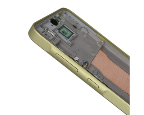 Дисплей Samsung A356 Galaxy A35 5G з сенсором та рамкою yellow (Original Assembled) PLS-00-00147812