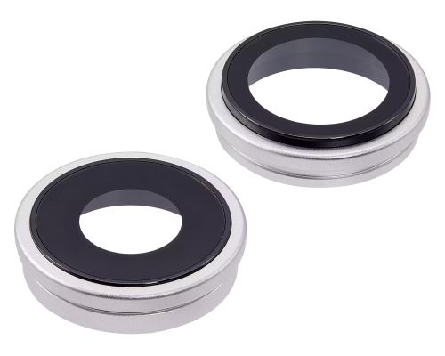 Скло камери Apple iPhone 16 з рамкою white (Original) PLS-00-00132870