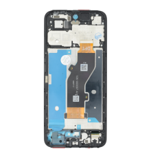 Дисплей Tecno Spark Go 1 з сенсором та рамкою black (ver. DPT) PLS-00-00153720