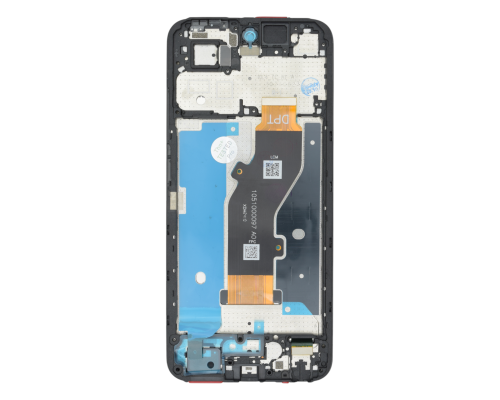 Дисплей Tecno Spark Go 1 з сенсором та рамкою black (ver. DPT) PLS-00-00153720