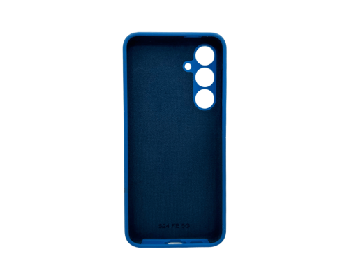Чохол Silicone Cover Full Camera Samsung S721 Galaxy S24 FE light blue PLS-00-00153932