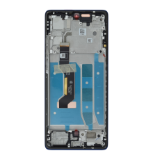 Дисплей Motorola XT2427 Moto G85 5G з сенсором та рамкою blue (Original) PLS-00-00137035