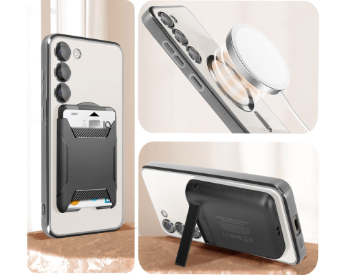 Чохол Fashion Case with MagSafe Full Camera Samsung S921 Galaxy S24 silver PLS-00-00120153