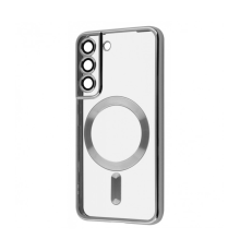 Чохол Fashion Case with MagSafe Full Camera Samsung S906 Galaxy S22 Plus silver PLS-00-00120125