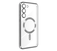 Чохол Fashion Case with MagSafe Full Camera Samsung S926 Galaxy S24 Plus silver PLS-00-00120156