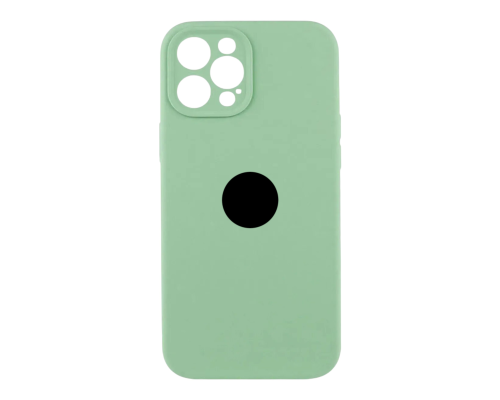 Чохол Silicone Case Full Camera Protective для iPhone 12 Pro Max pistachio PLS-00-00155397