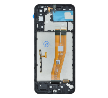 Дисплей Samsung A042 Galaxy A04e (2022) з сенсором та рамкою black (Brand Pack) PLS-00-00126084