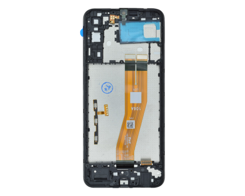 Дисплей Samsung A042 Galaxy A04e (2022) з сенсором та рамкою black (Brand Pack) PLS-00-00126084
