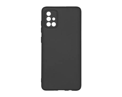 Чохол Silicone Cover Full Camera Samsung A715 Galaxy A71 black PLS-00-00116767
