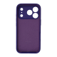 Чохол Silicone Case Full Camera Protective iPhone 17 Pro dark purple PLS-00-00156005