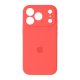 Чохол Silicone Case Full Camera Protective iPhone 17 Pro Max peach PLS-00-00156036