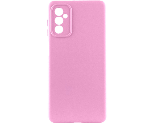 Чохол Silicone Cover Full Camera Samsung M346 Galaxy M34 5G pink PLS-00-00118341