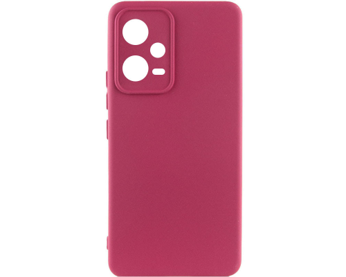 Чохол Silicone Cover Full Camera Xiaomi Poco X5 5G marsala PLS-00-00118551