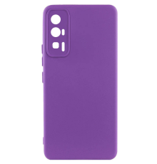 Чохол Silicone Cover Full Camera Xiaomi Poco F5 Pro purple PLS-00-00117474