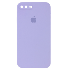 Чохол Silicone Case Квадратні Борти Full Camera iPhone 7 Plus elegant purple PLS-00-00103980