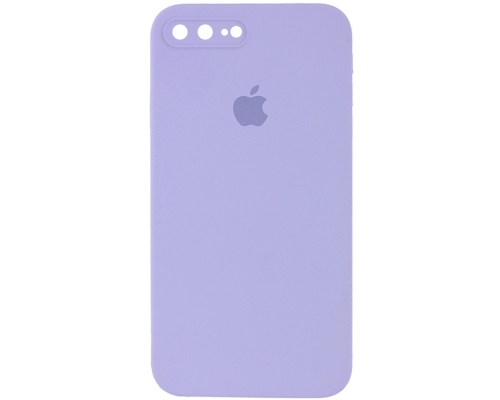 Чохол Silicone Case Квадратні Борти Full Camera iPhone 7 Plus elegant purple PLS-00-00103980