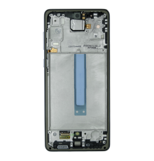 Дисплей Samsung A736 Galaxy A73 (2022) з сенсором та рамкою gray (Original) PLS-00-00091730