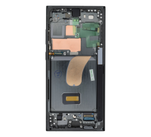 Дисплей Samsung S918 Galaxy S23 Ultra з сенсором та рамкою green (Original Assembled) PLS-00-00145919