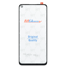 Скло дисплея Xiaomi Redmi Note 9 з OCA плівкою black (Musttby) PLS-00-00128723